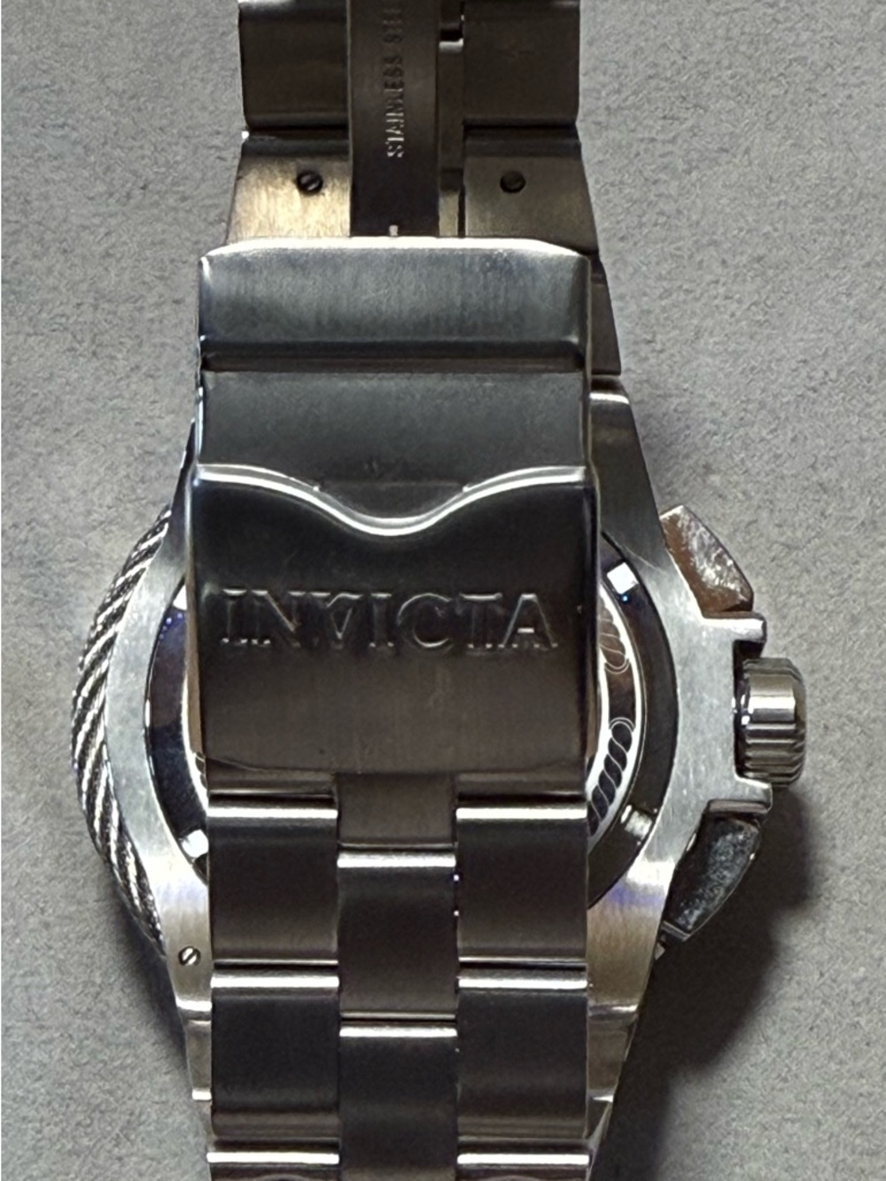 Invicta King Python Reserve Collection 39733 Stainless Steel Chronograph Watch - Picture 3 of 7